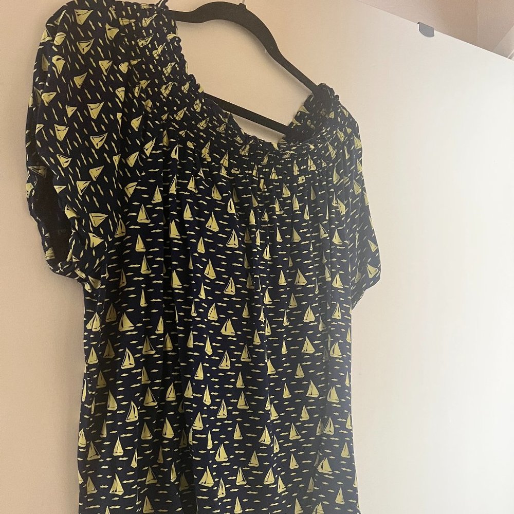 Anthropologie Boat Top, Size XL
